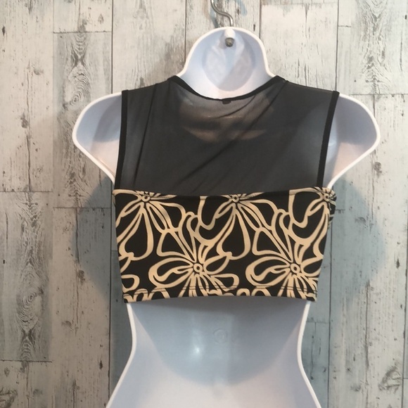 Full Zipper Bustier Mesh Shoulders Medium - Picture 4 of 7